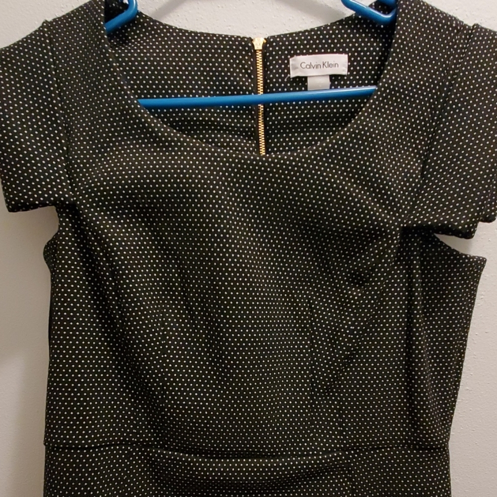 Calvin Klein polka dot dress - Picture 2 of 4